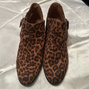 Kohls Leopard Print Booties